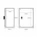 Niglon MS605020 600mm x 500mm x 200mm IP66 Mild Steel Wall Mount Enclosure